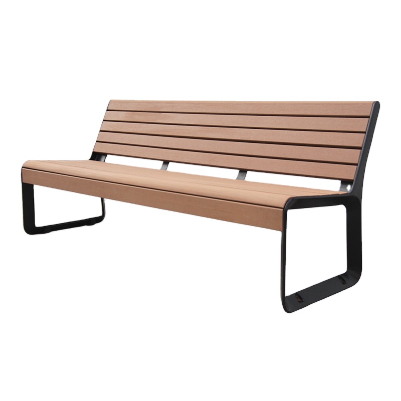 Outdoor Furniture Recycled Plastic - Outdoor-Bouchsitz aus recyceltem Kunststoff und Holzlatten,