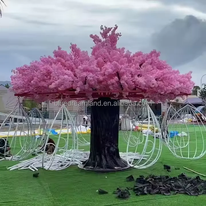 Garden Swing Chair - Fabrikverkauf: Maßgefertigter künstlicher Kirschblütenbaum für den