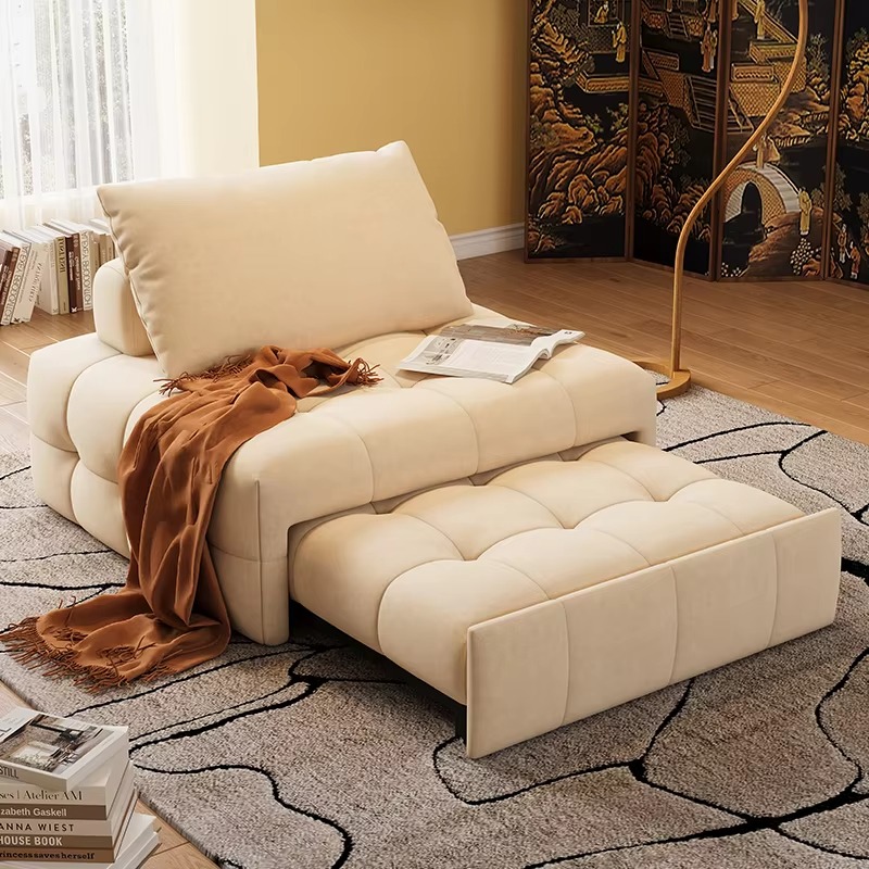 Outdoor Furniture Fabric - Cream Puff Style Stoffsofa Multifunktionales Einzelnes