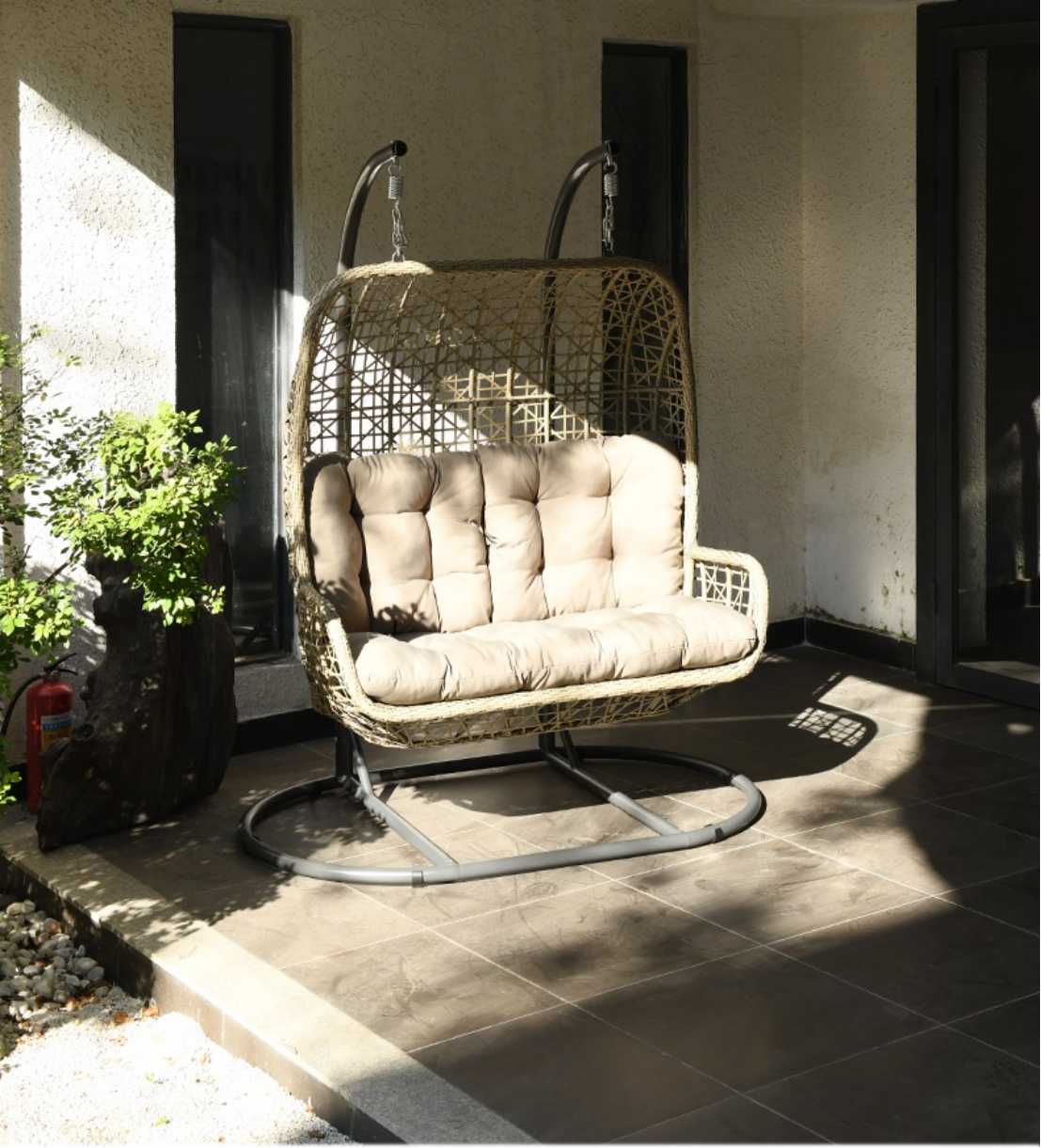 Garten-Terrassen-Doppelsitzsch – Garden Swing Chair Bewertung und Preis