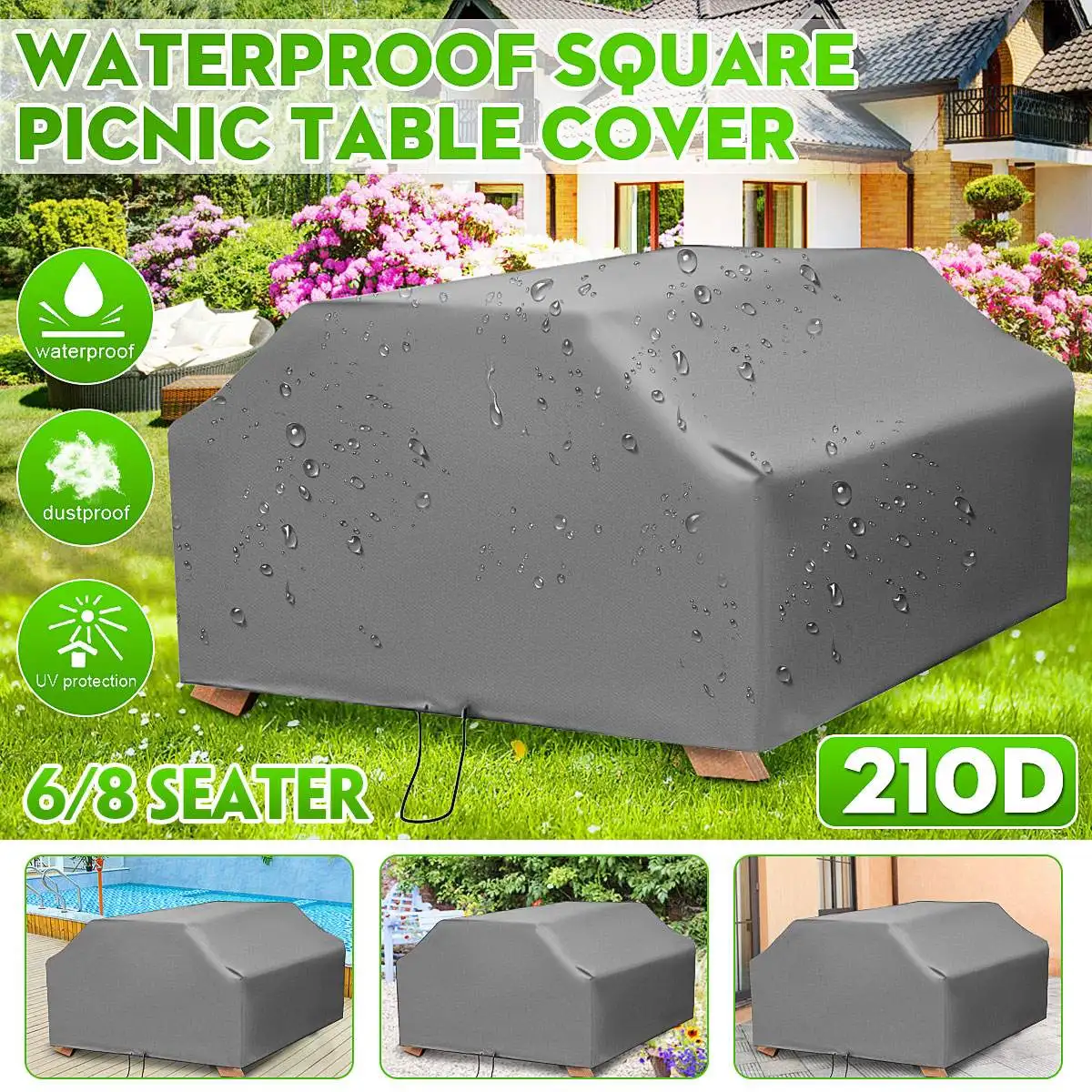 210d für 6/8 Sitzer Picknick t – Outdoor Furniture Paint Bewertung und Preis