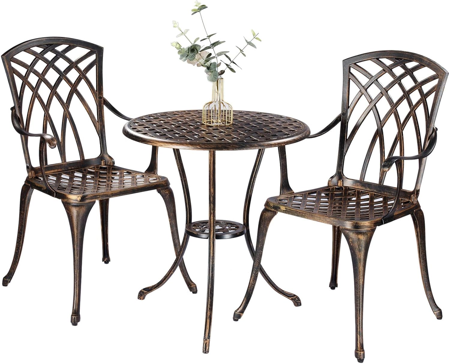 Bronzefarbenes, rostbeständige – Outdoor Furniture Sofa Bewertung und Preis