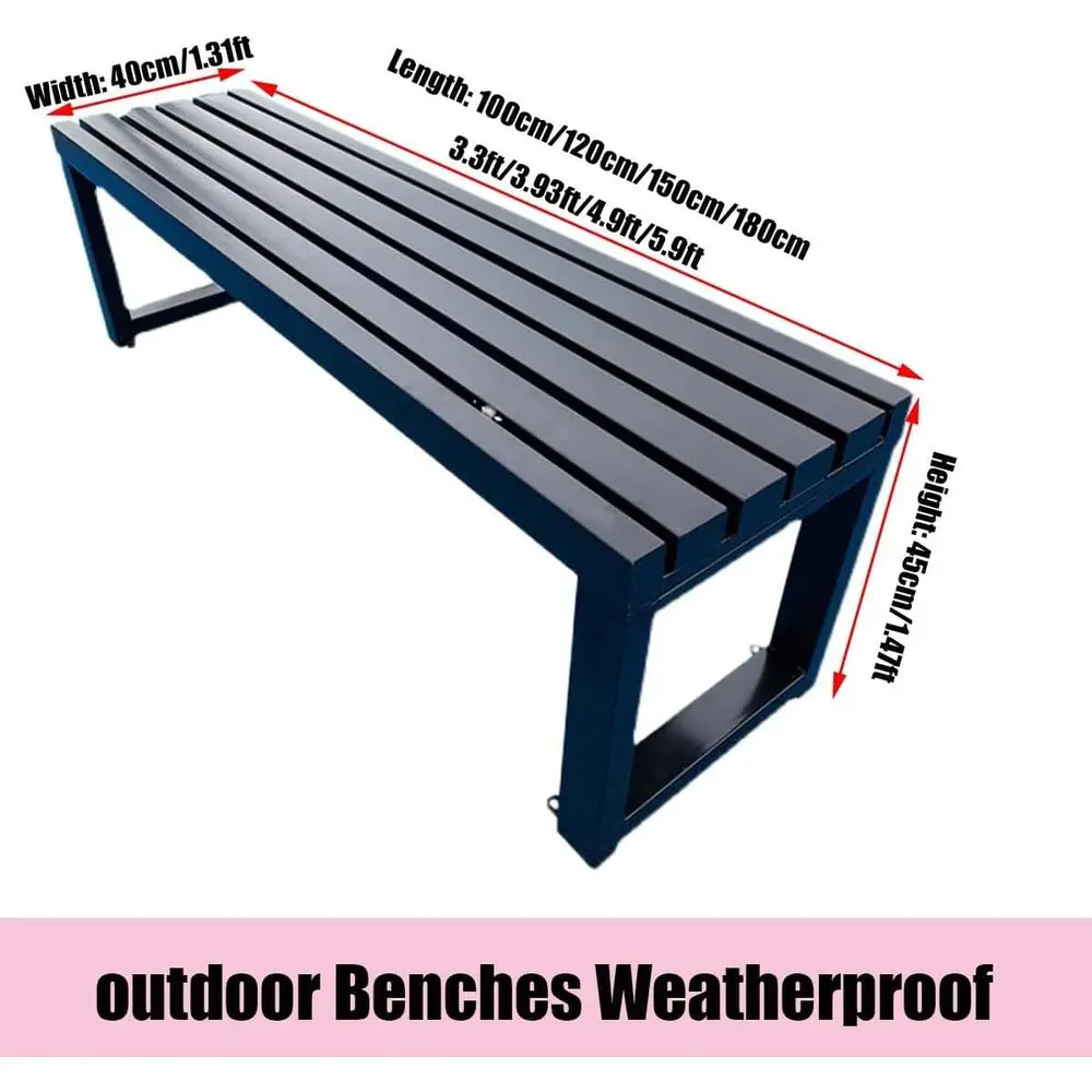 Robuste Metall-Gartenbank, Ter – Outdoor Furniture Bench Bewertung und Preis