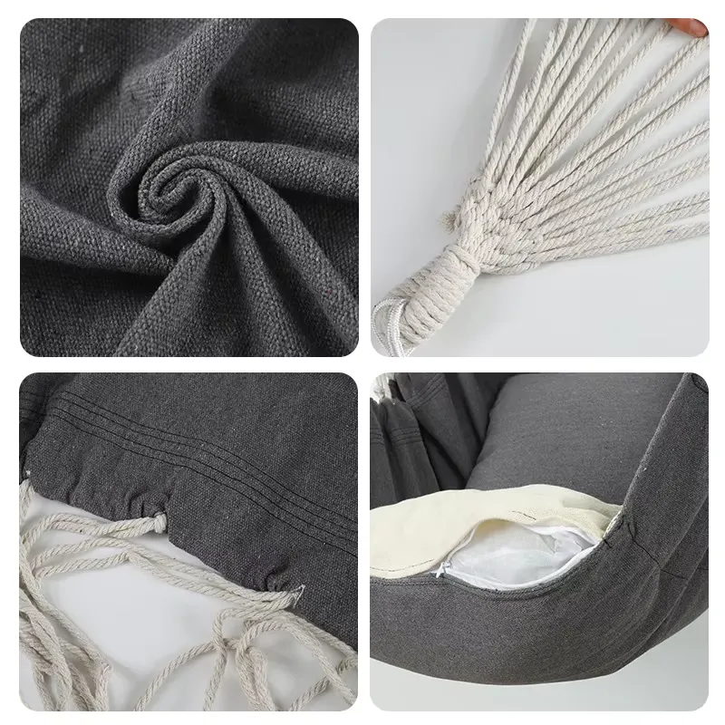 Canvas-Hängesessel mit Kissen  – Garden Swing Chair Bewertung und Preis