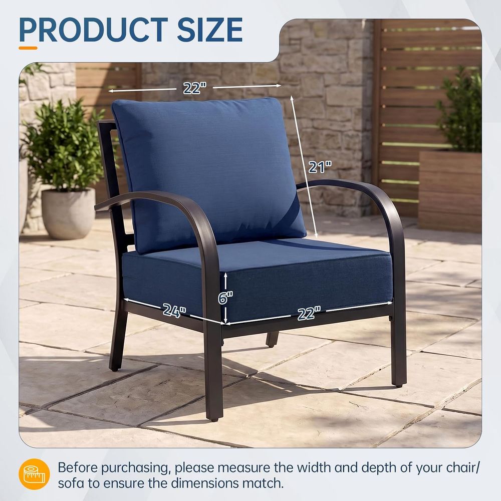 Outdoor-Möbelkissen, 6 Zoll di – Outdoor Furniture Fabric Bewertung und Preis